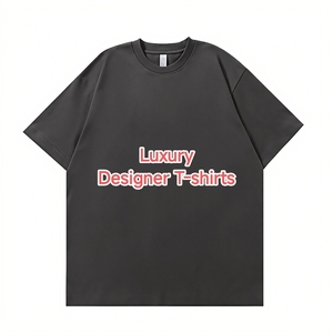 Camisetas de lino para niños pequeños, 100% algodón, de verano, con lavado ácido, estilo oversize, 250g, lisas, con efecto desgastado (Managa <span class=keywords><strong>Berserk</strong></span>) - Product Image 1