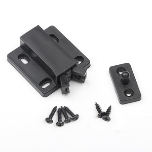 Herrajes para Muebles GQK, Dispositivo Metálico de Rebote Elástico para Abrir Armarios Presionando, Sistema de Presión para Puertas - Product Image 1