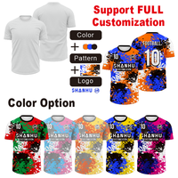 Maillot de football personnalisé, t-shirt, impression par sublimation, polyester, homme, femme, ensemble 2 pièces pour les sports de plein air, maillot de l'équipe de France