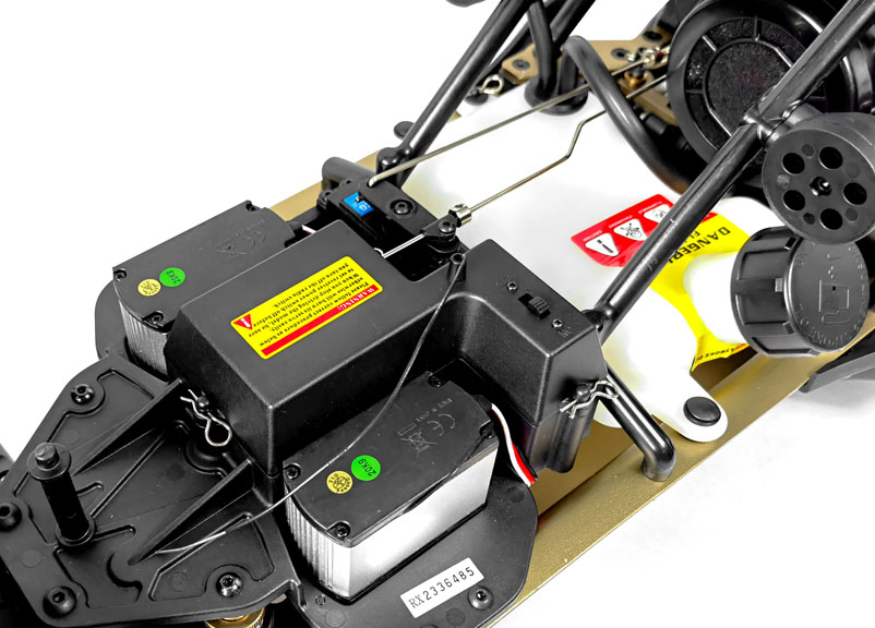 Lehoo Toys 2.4G 1/5 RC Gas Powered Buggy Car with 32CC Engine