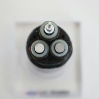 Câble blindé en acier avec conducteur en aluminium à 3 brins YJLV22, isolation XLPE, 6/10kV 8.7/15kV 12/20kV 3x95 3x120 3x150 3x240mm2