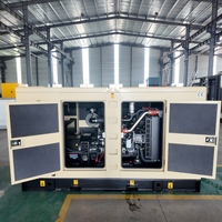 Générateur diesel triphasé silencieux à démarrage automatique Perkins Cummins Weichai CE 50KW-100KW pour l'alimentation des usines