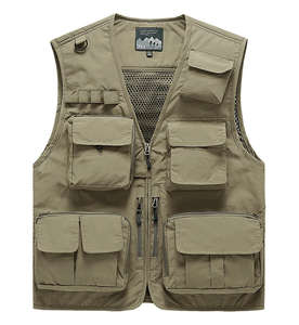 Gilet Multitasche Unisex Casual Mimetico per Escursionismo, Fotografia, Campeggio e Avventure Quotidiane - Product Image 2