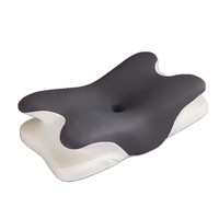 Oreiller ergonomique moderne en mousse à mémoire de forme, soin cervical, design respirant, technologie zéro pression pour les douleurs au cou et aux épaules
