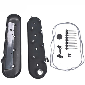 Nắp quy lát van 241-112 cho Chevrolet GM <span class=keywords><strong>LS</strong></span>, kiểu cao, có giá đỡ cuộn dây, dành cho LS1, LS2, LS3, LS6, 5.3, 6.0, chất liệu nhôm - Product Image 2