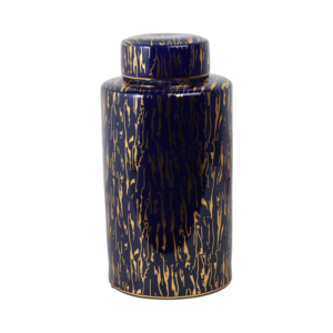 Vaso Decorativo in Ceramica a Forma di Cilindro per Centrotavola del Soggiorno, Elemento d'Arredo Moderno per l'Ingresso di Casa - Product Image 3