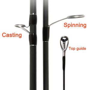 Kuying — canne à pêche en Fiber <span class=keywords><strong>de</strong></span> carbone, <span class=keywords><strong>L</strong></span>/ML/M/MH, carapelle, complet, avec <span class=keywords><strong>anneau</strong></span> <span class=keywords><strong>de</strong></span> guidage Fuji, pour Spinning et Casting, au leurre - Product Image 5