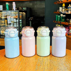 316 Stainless Steel Insulated Tumbler with Straw 500ML 6-12 Hours Insulation for Kids Wholesale OEM - Product Image 1