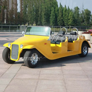 Voiture électrique vintage classique populaire à 6 places, fonctionnant sur batterie, pour adultes, mini-voiture électrique rétro en solde - Product Image 5