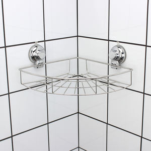 Étagère de rangement pour salle de bain Panier de <span class=keywords><strong>douche</strong></span> d'angle d'aspiration pour <span class=keywords><strong>support</strong></span> de shampooing et de <span class=keywords><strong>gel</strong></span> <span class=keywords><strong>douche</strong></span> Caddy de <span class=keywords><strong>douche</strong></span> d'angle en acier inoxydable 304 - Product Image 4