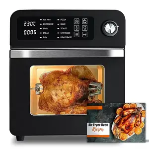 Friggitrice ad aria grande portata 15L all'ingrosso calda forno 10 in 1 elettronico Touch Screen friggitrice ad aria