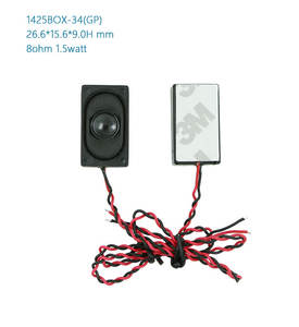 ลำโพงขนาดเล็กบางเฉียบ รูปทรงสี่เหลี่ยมผืนผ้า 2040 8 โอห์ม 2 วัตต์ สำหรับแท็บเล็ตหรือโน้ตบุ๊ก พร้อมตัวเครื่องพลาสติกและรูสำหรับติดตั้ง - Product Image 6