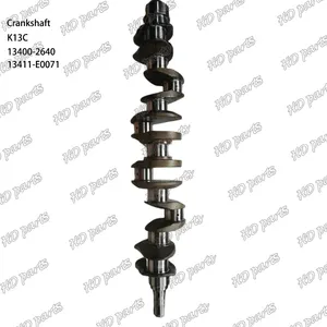 Pedaleira k13c, peças do motor diesel para hino 13400-2640