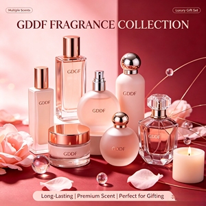 Parfum de luxe pour femmes, longue tenue, senteur florale de jasmin, rose et vanille, huile essentielle naturelle, eau de toilette en spray - Product Image 1