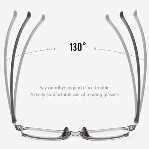 Lunettes de vue multifocales progressives haute <span class=keywords><strong>définition</strong></span> BE WELL W2332-1, photochromiques, anti-lumière bleue, verres transparents, effet diamant - Product Image 5