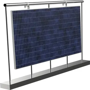 Grosir Kit Braket Sistem Surya Balkon untuk Rumah Panel Surya Sistem Pelacakan Matahari Eropa Jerman Penyimpanan Energi