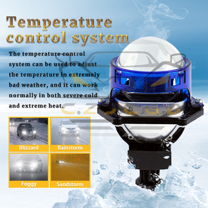 LED 프로젝터 헤드라이트 + DRL 조명 기능 | 65w 70w H7 미니 LED 프로젝터 렌즈 - Product Image 3