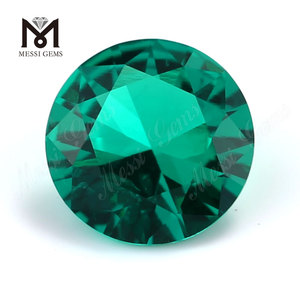 <span class=keywords><strong>Esmeralda</strong></span> Creada en Laboratorio, Corte Brillante Redondo <span class=keywords><strong>de</strong></span> 5mm, 6mm, 7mm, <span class=keywords><strong>Esmeralda</strong></span> <span class=keywords><strong>Colombiana</strong></span> con <span class=keywords><strong>Precio</strong></span> <span class=keywords><strong>de</strong></span> Fábrica - Product Image 1