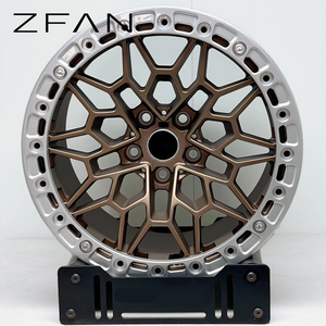 Jantes en alliage d'aluminium forgé ZFAN 5x112, nouvelle couleur personnalisée, 17-19 pouces, Beadlock Drag Racing pour M3/M4 F30-F80 G20-G23 - Product Image 2