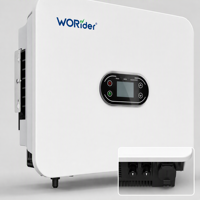 Kit d'énergie solaire domestique personnalisé avec une puissance de sortie de 6 kW/8 kW et des options de batterie au lithium ou au plomb-acide