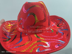 Cappello da Cowboy <span class=keywords><strong>di</strong></span> Halloween con design nuovo cappello da Cowboy con design nuovo cappello da festa per festa <span class=keywords><strong>di</strong></span> festa all'aperto da uomo progettato all'ingrosso della fabbrica - Product Image 6