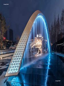 Cortina de Agua Digital para Piscina, Cortina de Agua Artificial para Exteriores, Decoración Acuática, <span class=keywords><strong>Cascada</strong></span> de Agua - Product Image 3