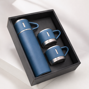 500ml Double-Wall Thermal <b>Mug</b> Gift Set 304 Stainless Steel Tumbler Eco-Friendly 12-24 Hours Insulation Business Gifts 2 Extra - Product Image 5