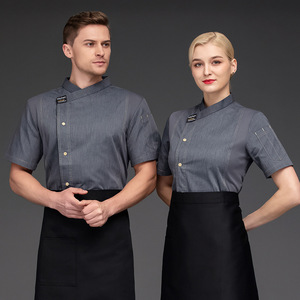 Uniformes de Chef Profesionales PATON 2024 al por Mayor, Transpirables, de Doble Botonadura, Poliéster/Algodón, Unisex para Restaurante - Product Image 5