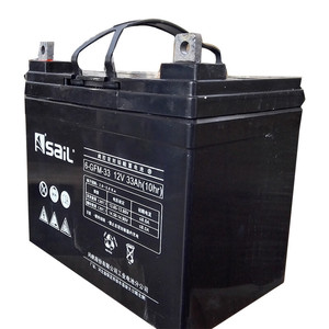 Batterie au plomb régulée par valve Sail 6-GFM-33 12V 33Ah pour la télécommunications et la sauvegarde d'alimentation UPS - Product Image 2