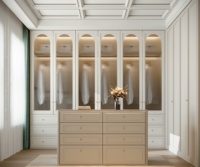 Armoire de chambre et coiffeuse autoportante en bois moderne sur mesure, écologique et durable, à poser au sol |   Meubles de chambre à coucher