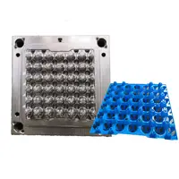 Ukuran Warna Kustom Murah Transparan Plastik Nampan Telur Kotak Penyimpanan Membuat Mesin Baki Telur Plastik Cetakan