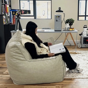 Poltrona Sacco con Braccioli, Divano da Terra Relax - Product Image 2