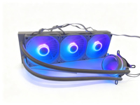 Grande dissipation thermique haut de gamme 360mm rvb ARGB CPU pompe à eau radiateur de refroidissement ventilateurs universels pour tous les processeurs Intel AMD cooler
