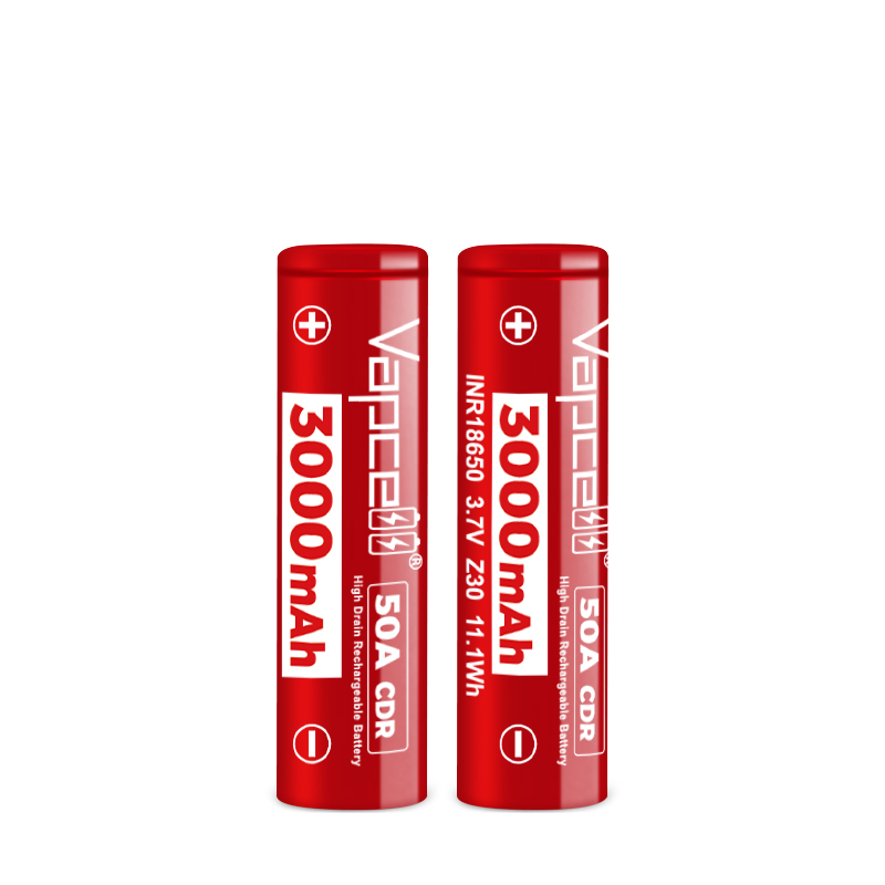 Vapcell Z30 18650 Lithium-Ion Batteries - High Power Solutions
