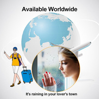 Reloj Inteligente Digital Inalámbrico J&R para Oficina en Casa, Mini Estación Meteorológica con Velocidad del Viento y WiFi, Compatible con Firmware Personalizado