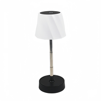 Lampe de table LED rechargeable moderne, portable et pliable, avec contrôle tactile et gradation progressive pour la lecture, la chambre et le bureau