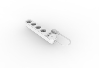 Multiprise française 3 ports USB avec contrôle à distance Tuya et 4 prises individuellement contrôlées
