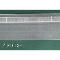 Vente chaude du fabricant professionnel pli d'ondulation ruban de rideau Transparent maison hôpital hôtel utiliser accessoires de fenêtre bon marché