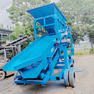 เครื่องกรองแบบสั่นสะเทือน Fuxin รุ่น 50 แบบเคลื่อนที่สำหรับการแปรรูปแร่ - Product Image 2