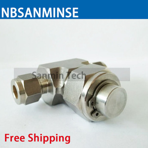 NBSANMINSE ข้อต่อสแตนเลสแบบอัดแรงดัน 316 สำหรับท่อแก๊สแรงดันสูง พร้อมตัวกรองทางเดียว สำหรับใช้ในห้องปฏิบัติการ - Product Image 4