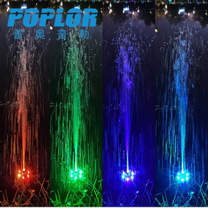 Lampe solaire flottante Poplor, fontaine lumineuse RGB LED, décoration de bassin extérieur, lampe décorative flottante, étanche - Product Image 3