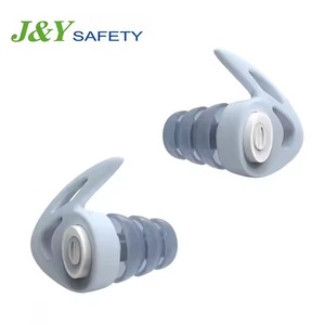 Bouchons <span class=keywords><strong>d</strong></span>'oreilles en silicone réutilisables J&Y personnalisés, SNR 26 dB, réduction du bruit <span class=keywords><strong>pour</strong></span> <span class=keywords><strong>le</strong></span> sommeil, bouchons <span class=keywords><strong>d</strong></span>'oreilles OEM - Product Image 3
