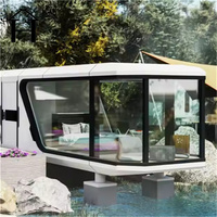 Maison préfabriquée en conteneur Jiezhu de 20 pieds avec bureau à domicile et applications hôtelières, conception modulaire, vente directe d'usine