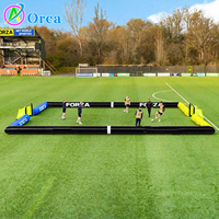 Cancha de Fútbol Inflable 3v3 de 22x17m con Impresión de Logotipo Personalizado, Color Personalizado, para Entrenamiento de Fútbol Callejero