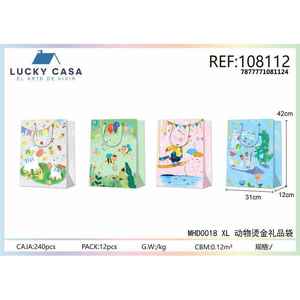 Set di Sacchetti Regalo Colorati per Feste ed Eventi Speciali - Fornitore all'Ingrosso - Product Image 1