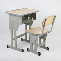 Meubles scolaires, fournitures scolaires, chaise et bureau pour élèves, table et chaise d'étude réglables pour les salles de classe primaires et secondaires