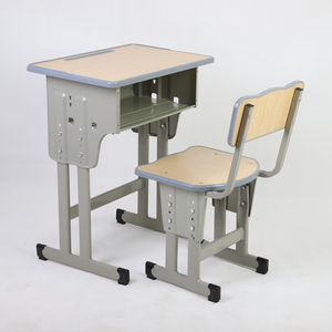 ชุดโต๊ะและเก้าอี้เรียนปรับระดับได้สำหรับนักเรียน  สำหรับห้องเรียนระดับประถมศึกษาและมัธยมศึกษา - Product Image 5
