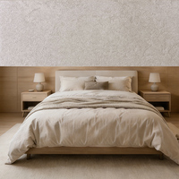 Panneau mural texturé Wabi Sabi en forme de griffe de crabe pour la décoration murale intérieure, finition en plâtre effet rayé, revêtement mural décoratif