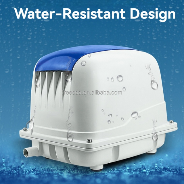 Jebao Modern Plastic Silent Air Pump 65W Box for Aquarium Fish Tank Pond Fish Breeding