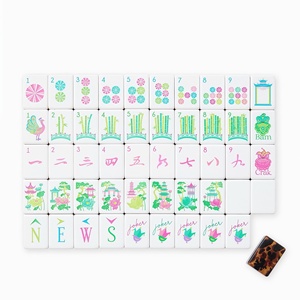 Kaqu – Cartes de <span class=keywords><strong>poker</strong></span> <span class=keywords><strong>en</strong></span> mélamine acrylique, design léopard écaille de tortue double face, portables, de luxe, style américain moderne, vente <span class=keywords><strong>en</strong></span> gros personnalisée - Product Image 2